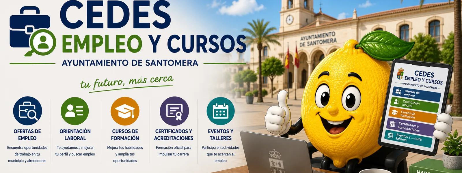 CEDES — Empleo y Cursos · Santomera